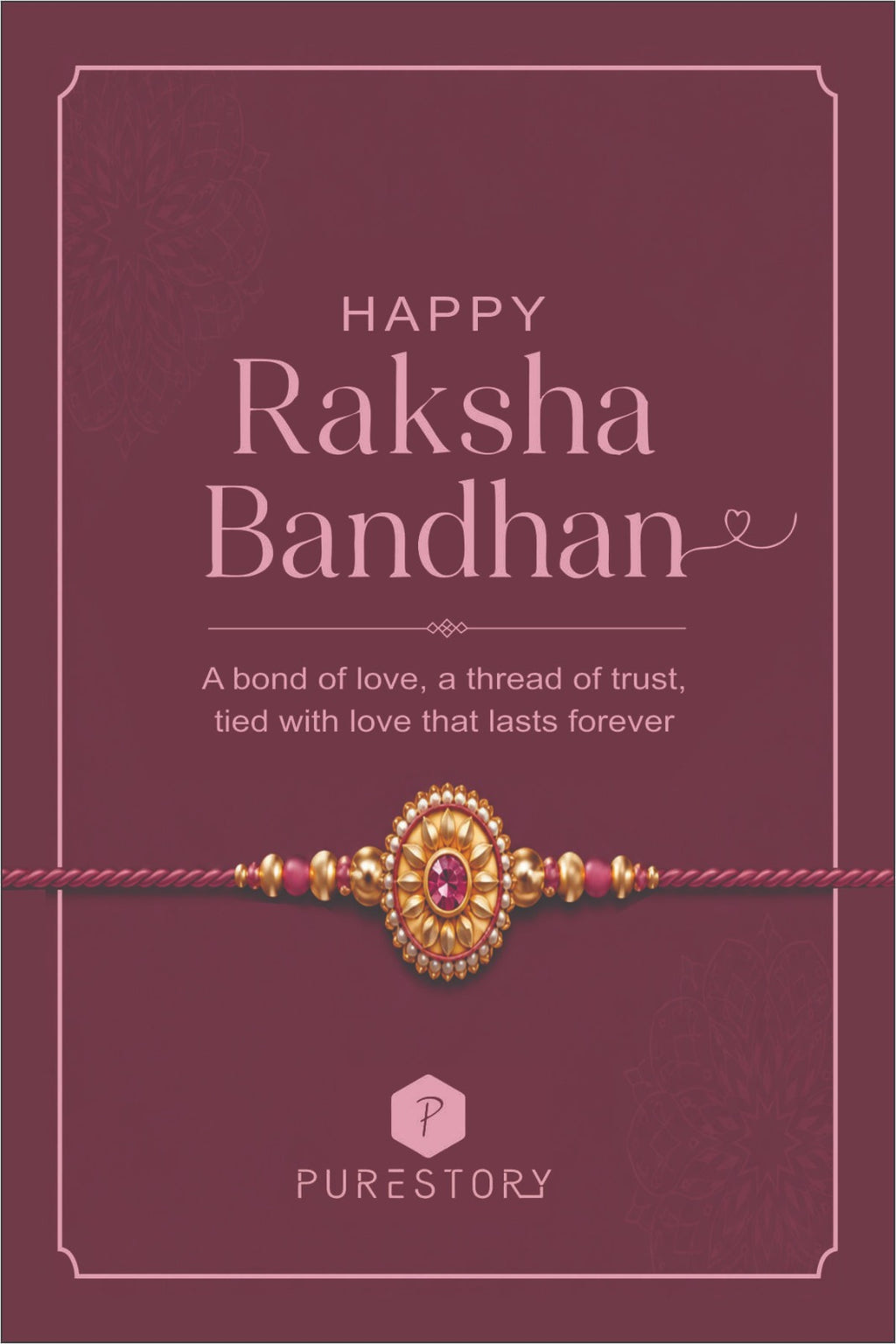 Wise Bonds Rakhi Box with Golden Owl Showpiece