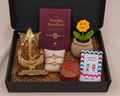 Modern Trunk Ganesha Idol Rakhi Celebration Box