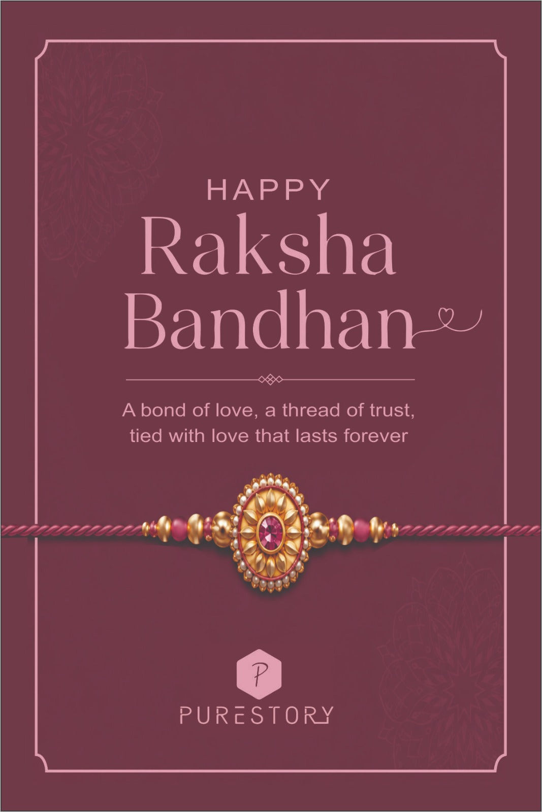 Classic Devotion Golden Ram Darbar Idol Rakhi Hamper